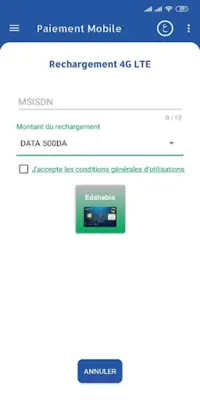 E-paiement android App screenshot 4